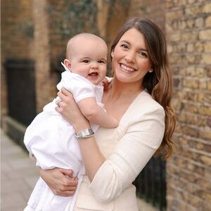 Self-Portrait Cream Long Sleeve Dress